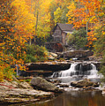 Glade Creek Grist Mill - Fall